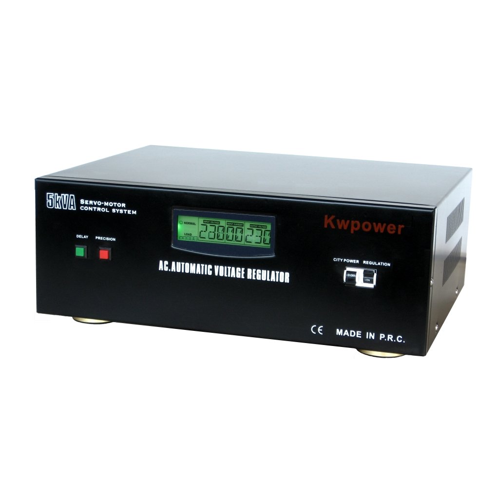 Stabilizzatore di tensione DVD5000VA LCD 160V-250V corrente 20A, Filtro EMI  25A incluso – Gruppi elettrogeni e Stabilizzatori di tensione, Inverter, UPS